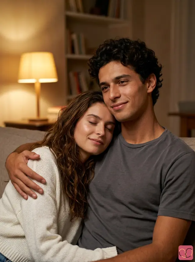 Sofa Lean Embrace